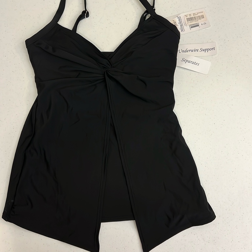 Miraclesuit Swimsuit Top- New